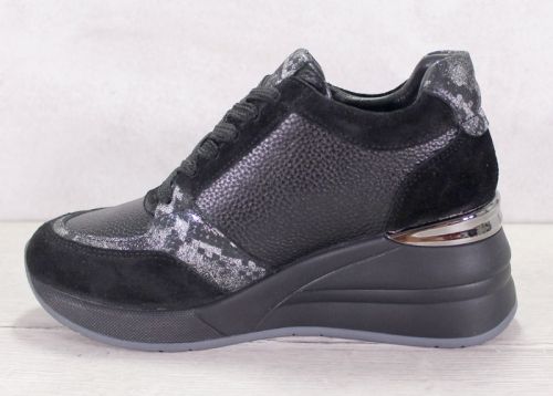 Stile Nero - pantofi sport de dama din piele naturala si piele intoarsa - Model Veronica