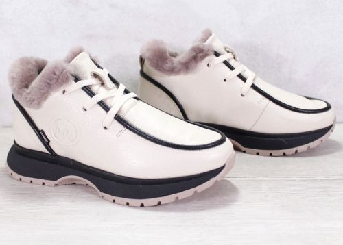 Tenisi de iarna dama cu lana de miel - model Winter Elegance Sneaker