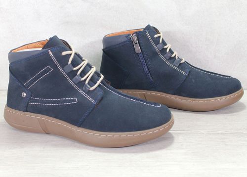 Clarks dama din nubuc natural in albastru - model Urban Elegance