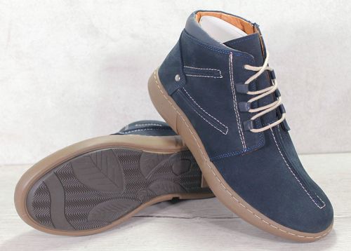 Clarks dama din nubuc natural in albastru - model Urban Elegance