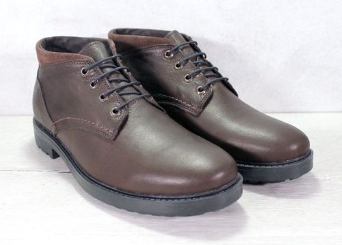 Clark barbati din piele naturala maro, model Classic.